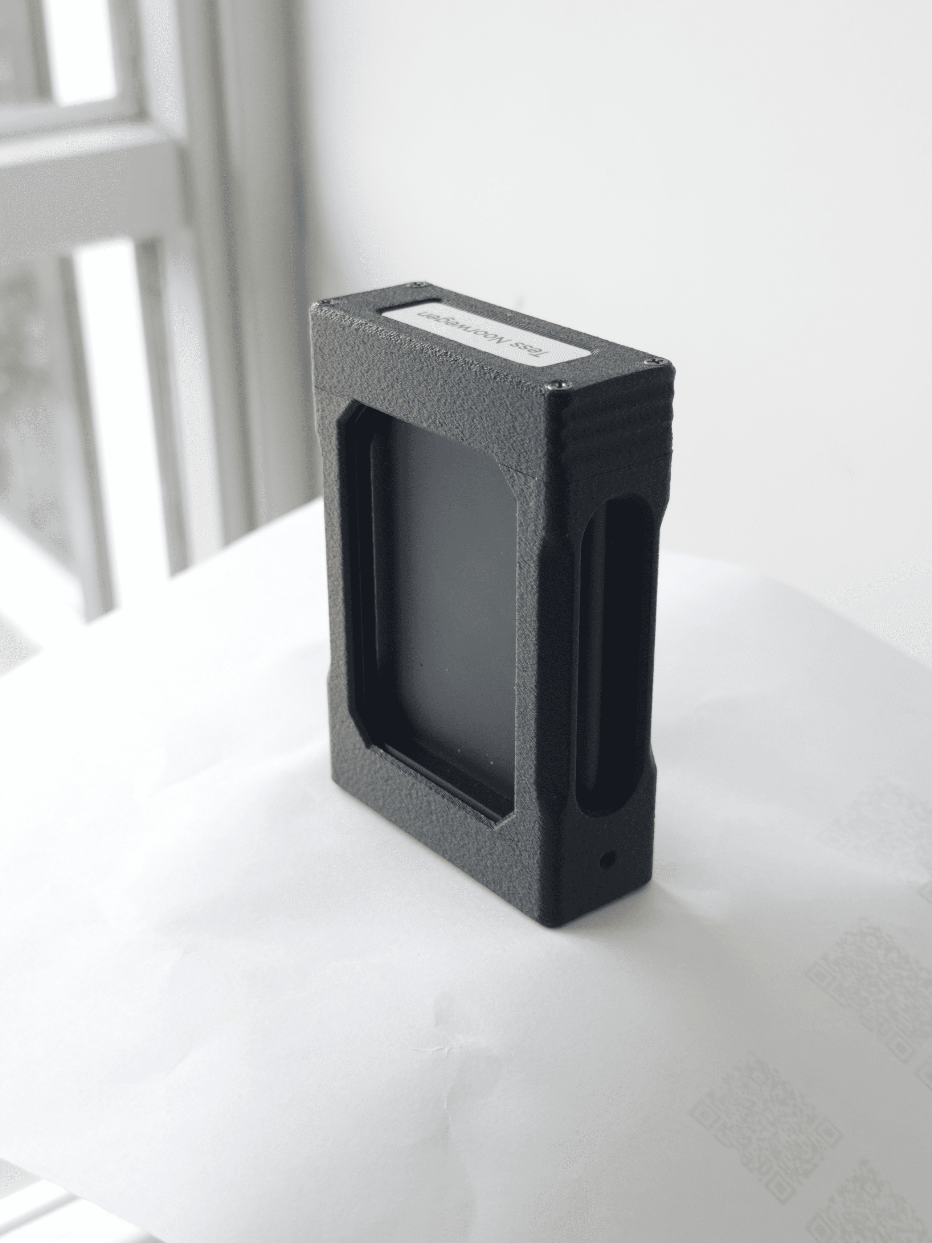 Trackable inside white studio environment